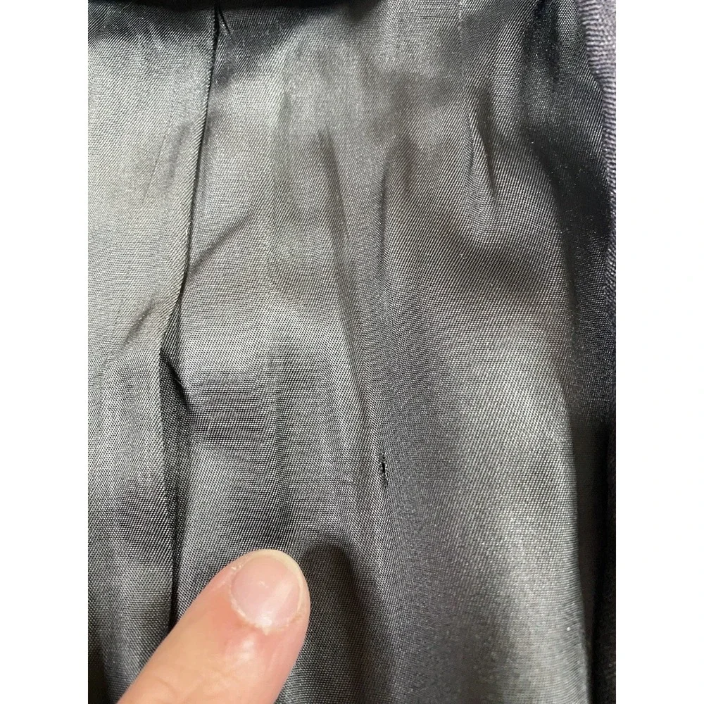 Vintage Brooks Brothers Suit Jacket 46 L Gray Wool Designer Premium USA